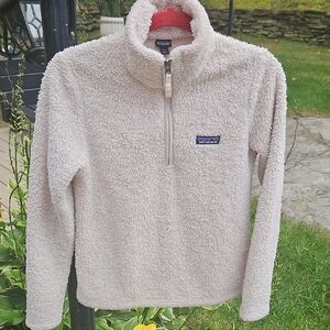 Patagonia Off-White Fleece Jacket